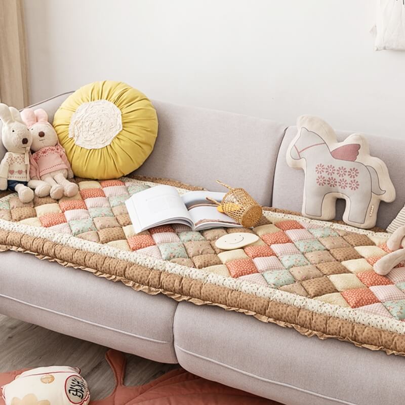 Pretty Soft Cotton Sofa Slipcover, Anti-Slip