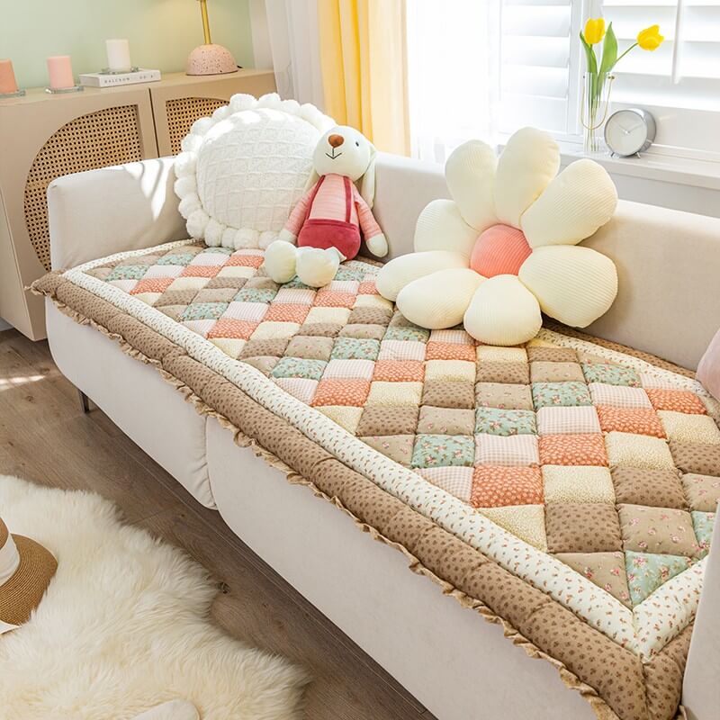 Pretty Soft Cotton Sofa Slipcover, Anti-Slip