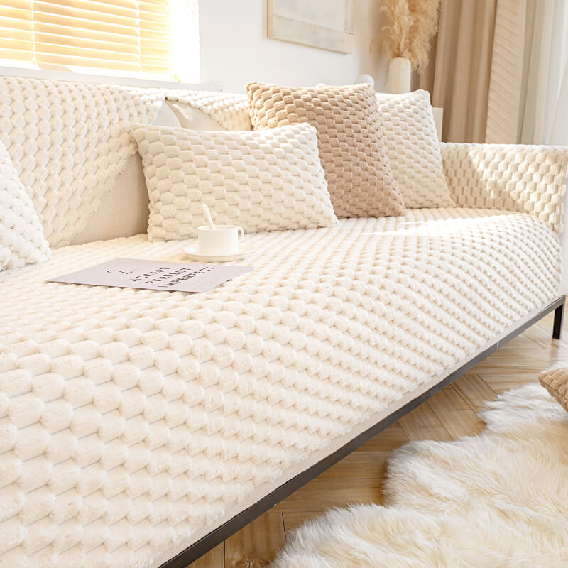 Soft Pet Friendly Slip Resistant Sofa Cover