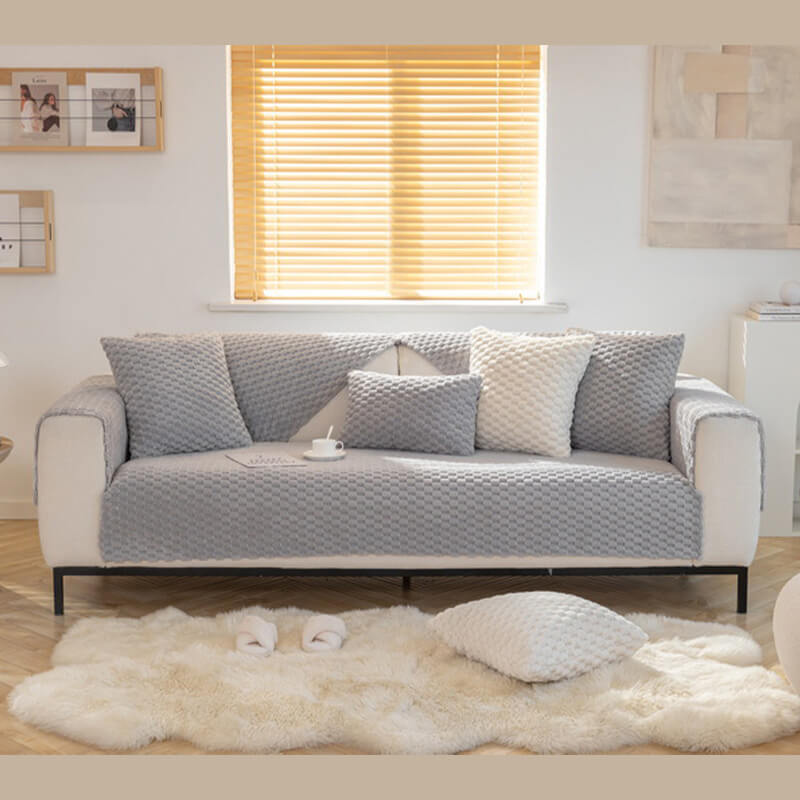 Soft Pet Friendly Slip Resistant Sofa Cover