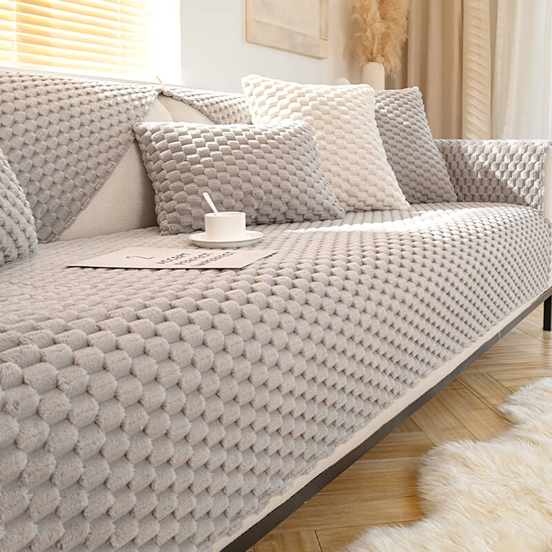 Soft Pet Friendly Slip Resistant Sofa Cover