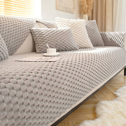 Soft Pet Friendly Slip Resistant Sofa Cover