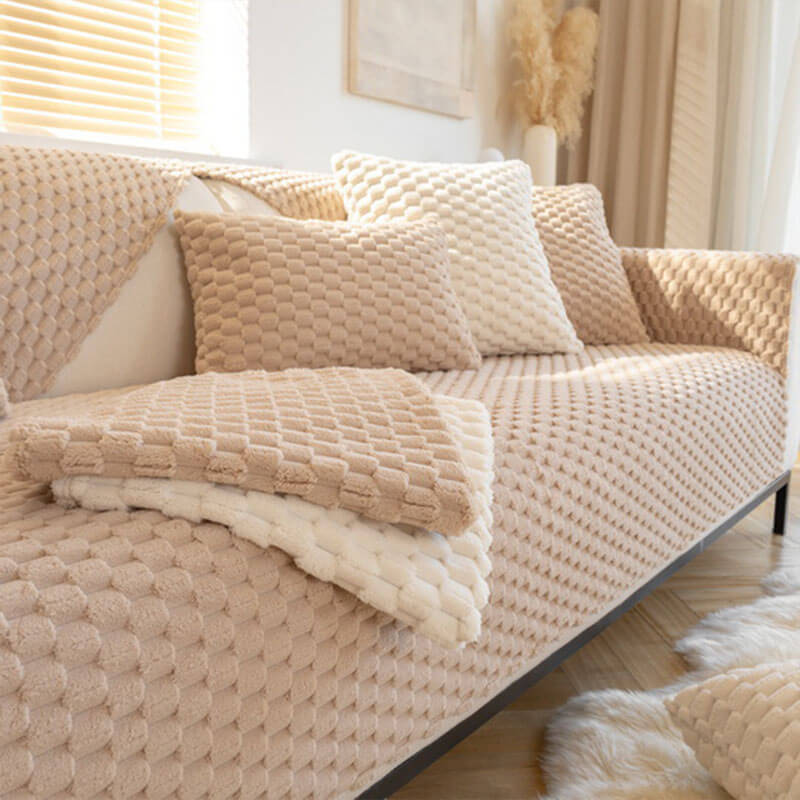 Soft Pet Friendly Slip Resistant Sofa Cover