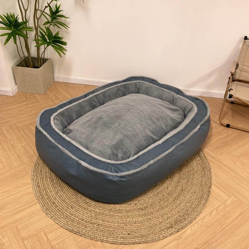 Big Comfy Orthopedic Dog Bed Soft Pillow Bedding