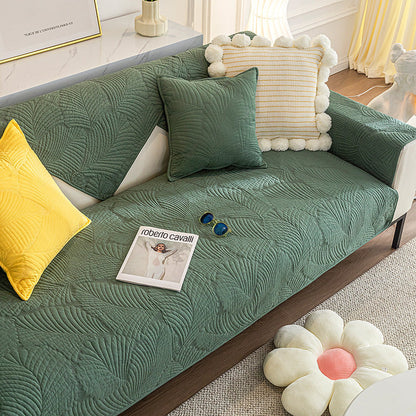 Faux Leather Sofa Protector Anti Slip Mat Cover