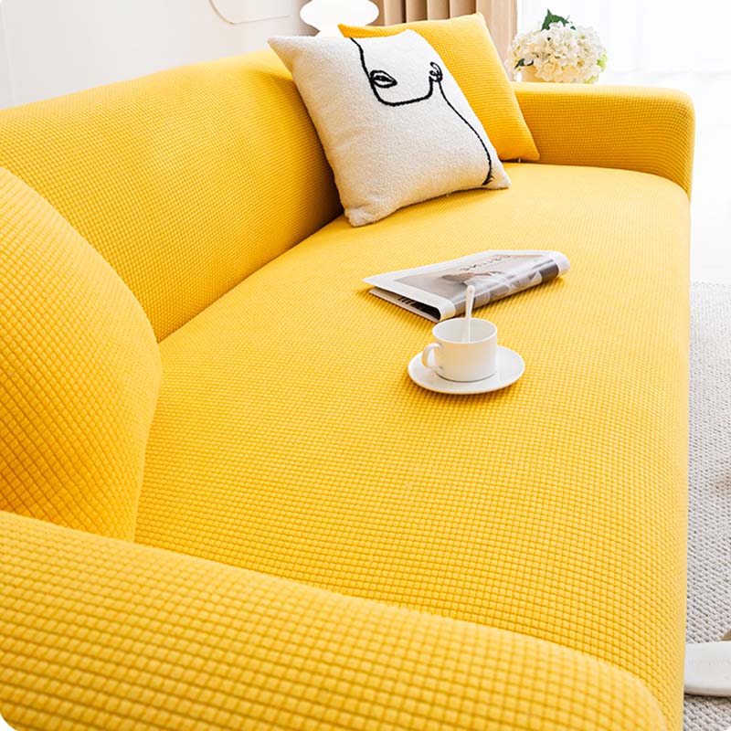 Plush Microfiber Sofa Slipcover Furniture Protector - Lusomart