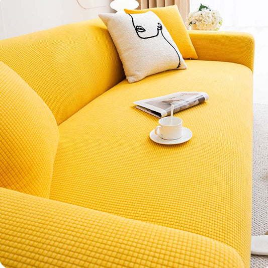 Plush Microfiber Sofa Slipcover Furniture Protector - Lusomart