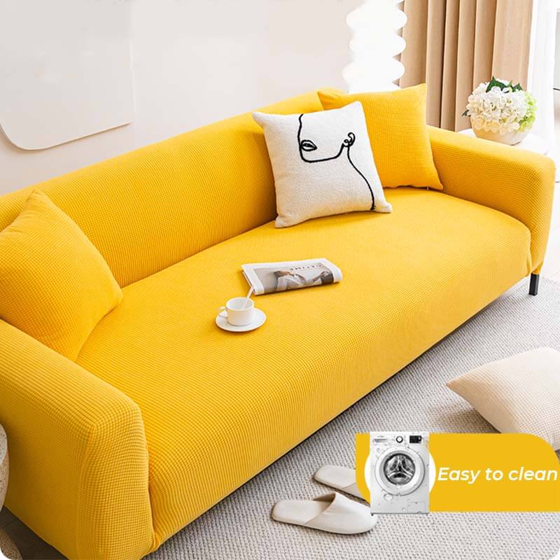 Plush Microfiber Sofa Slipcover Furniture Protector