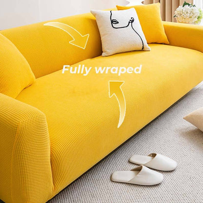 Plush Microfiber Sofa Slipcover Furniture Protector