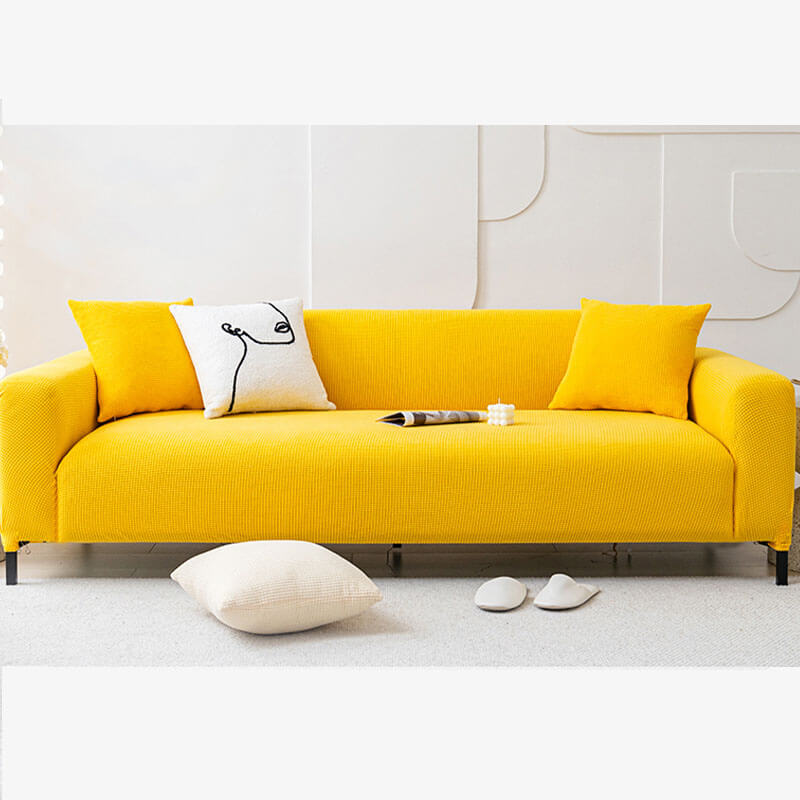 Plush Microfiber Sofa Slipcover Furniture Protector
