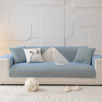 Cozy Plush Sofa Slipcover Throw Protector