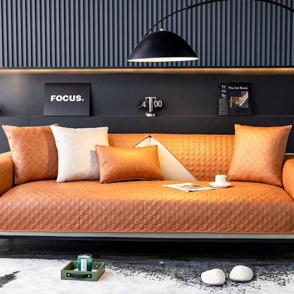 Durable Leather Sofa Protector Cover