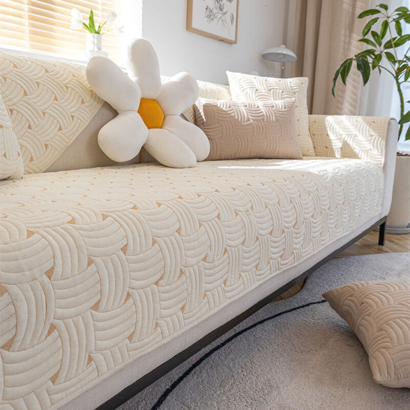 Soft Fabric Slip Resistant Sofa Cover
