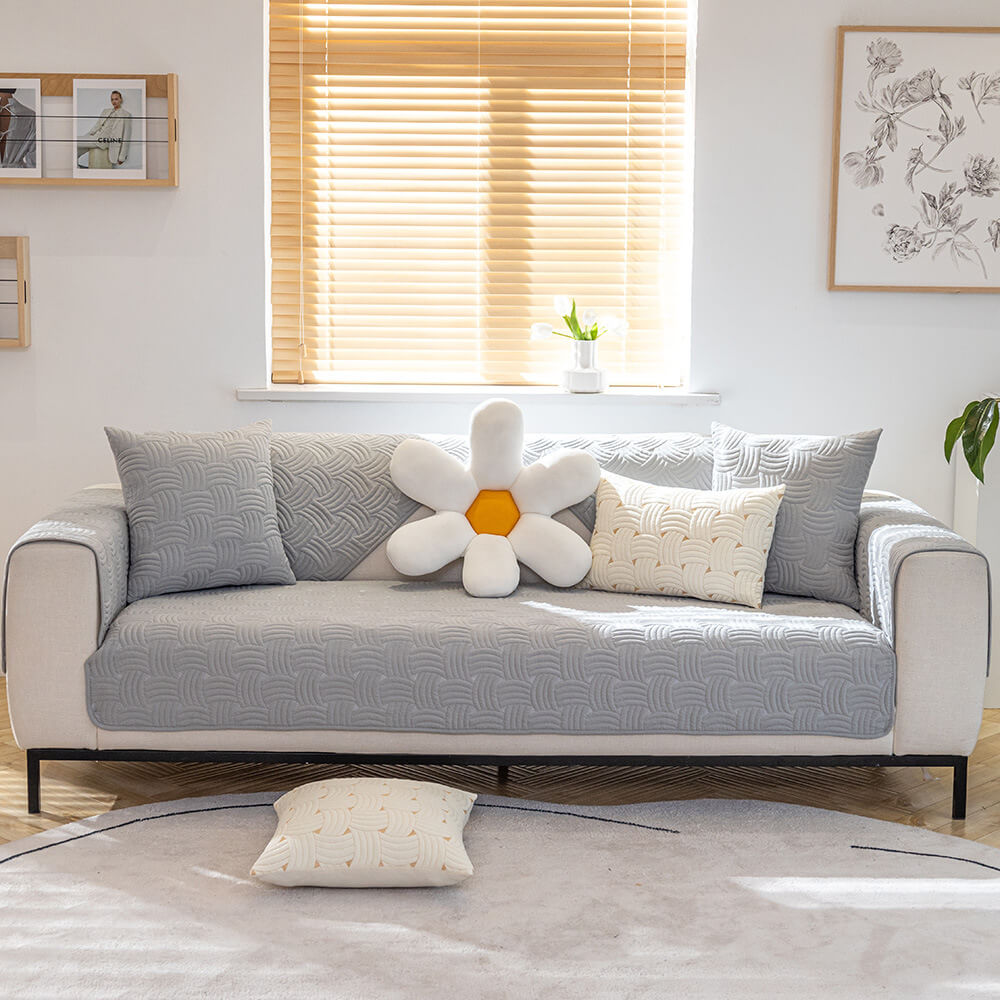 Soft Fabric Slip Resistant Sofa Cover