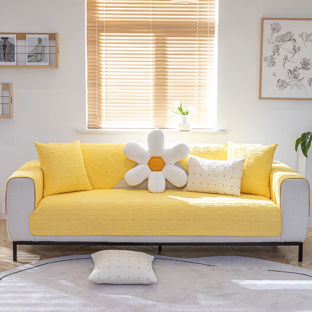 Soft Fabric Slip Resistant Sofa Cover