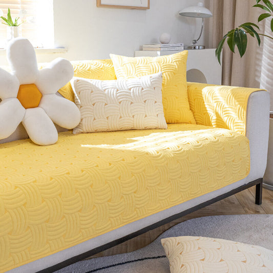 Soft Fabric Slip Resistant Sofa Cover - Lusomart