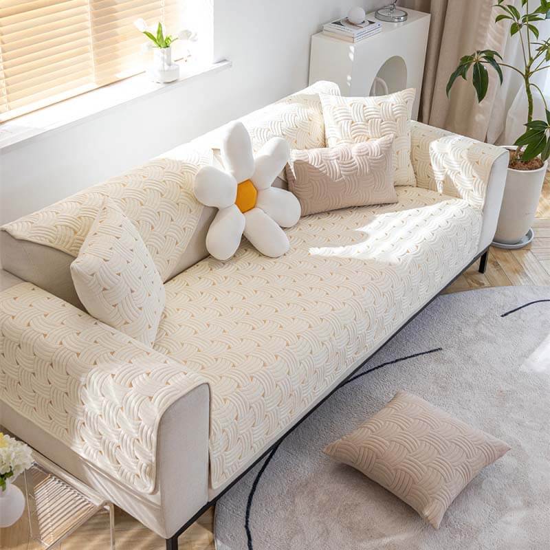 Soft Fabric Slip Resistant Sofa Cover
