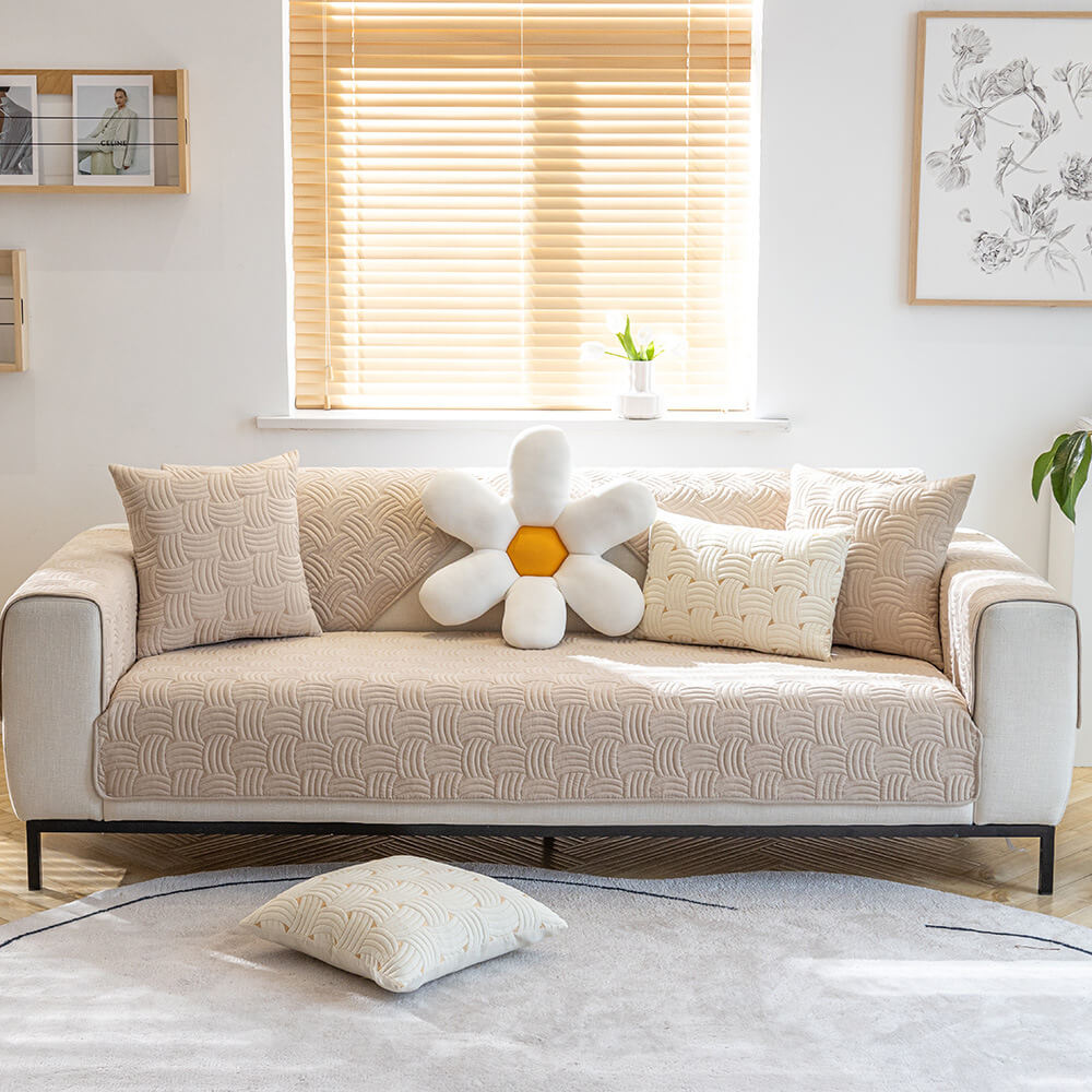 Soft Fabric Slip Resistant Sofa Cover