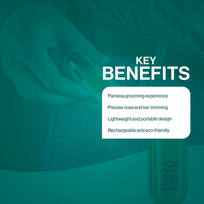 Easy to Use Nose Trimmer for Men Daily Grooming