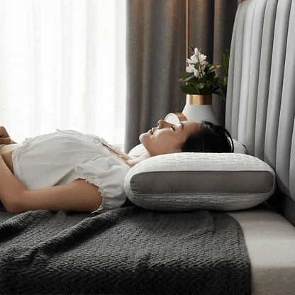 Orthopedic Contour Neck Pillow for Back and Side Sleepers