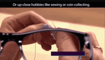 Flexible Focus Unisex Glasses With Adjustable Lenses