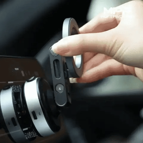 Strong Magnetic Car Phone Mount With Adhesive Base