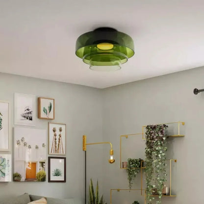 Elegant Glass Pendant Ceiling Lamp