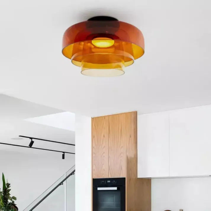 Elegant Glass Pendant Ceiling Lamp