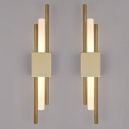 Contemporary Clear LED Wall Light