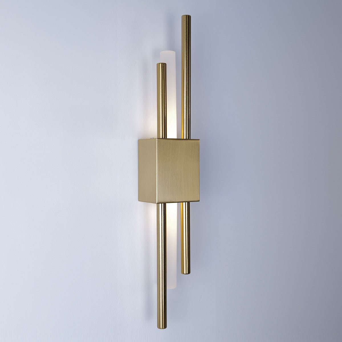 Contemporary Clear LED Wall Light