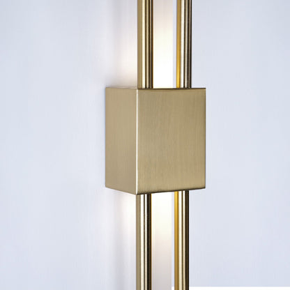 Contemporary Clear LED Wall Light