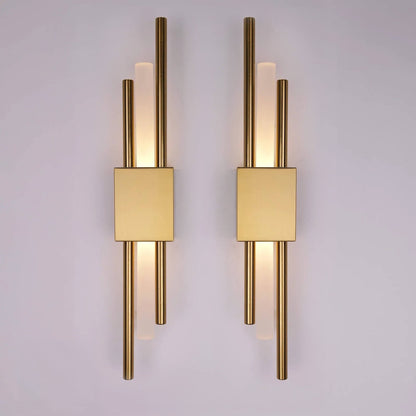 Contemporary Clear LED Wall Light