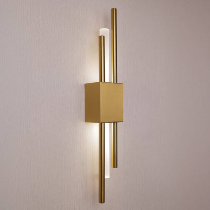 Contemporary Clear LED Wall Light
