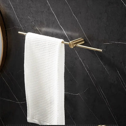 Stylish Chrome Towel Bar For Modern Bathrooms