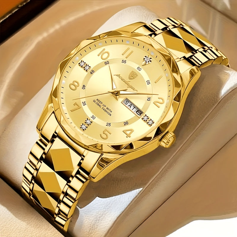 Rugged Mens Titanium Sports Watch with Digital Chronograph