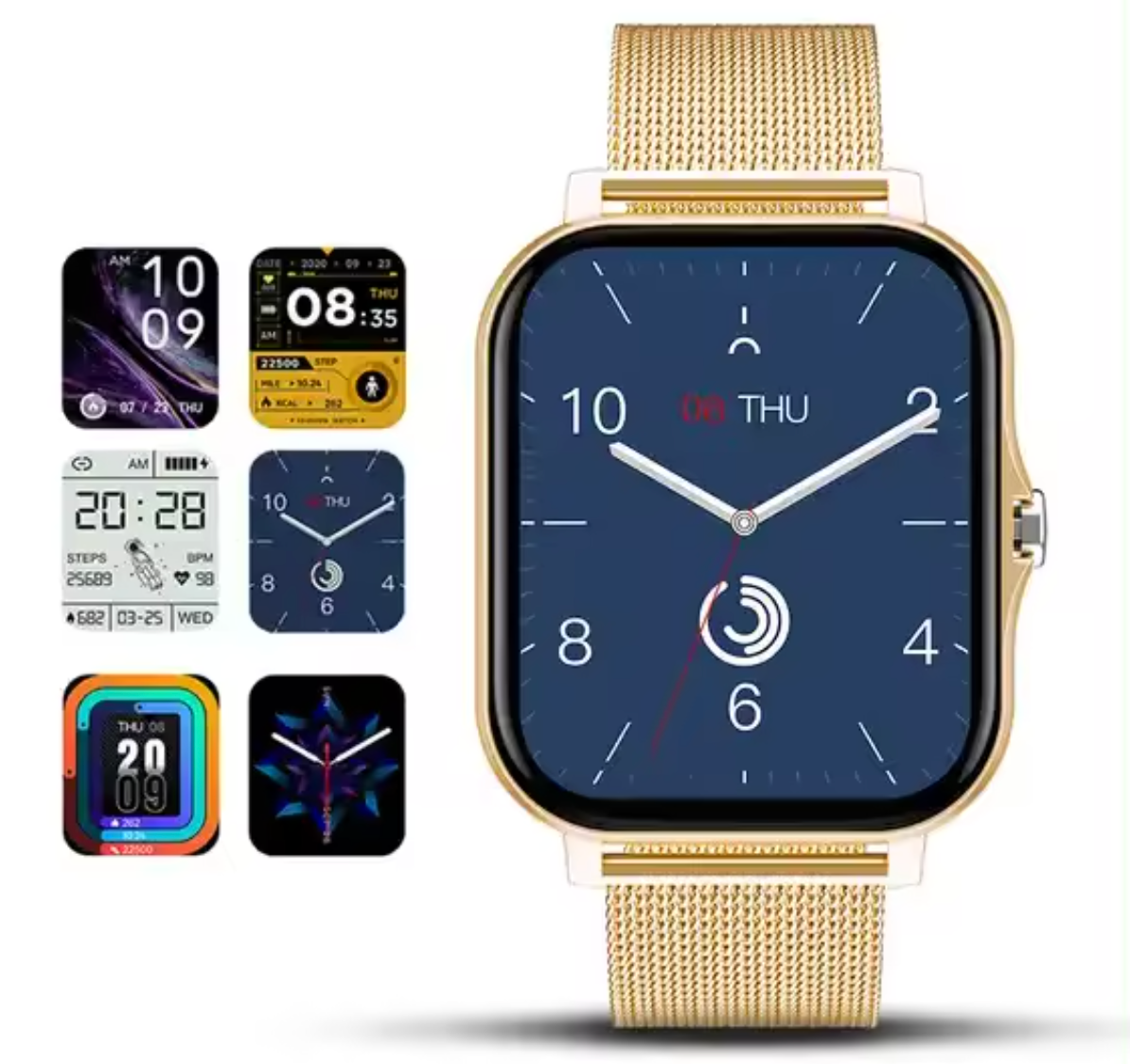 Slim Ladies Smart Watch With Key Functions