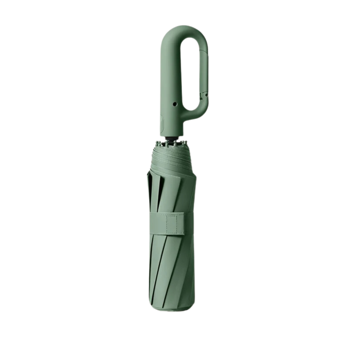 Compact Windproof Umbrella With Secure Grip Handle