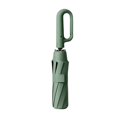 Compact Windproof Umbrella With Secure Grip Handle