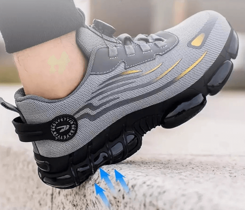 Comfortable Orthopedic Work Shoes For Men With Easy Change Soles