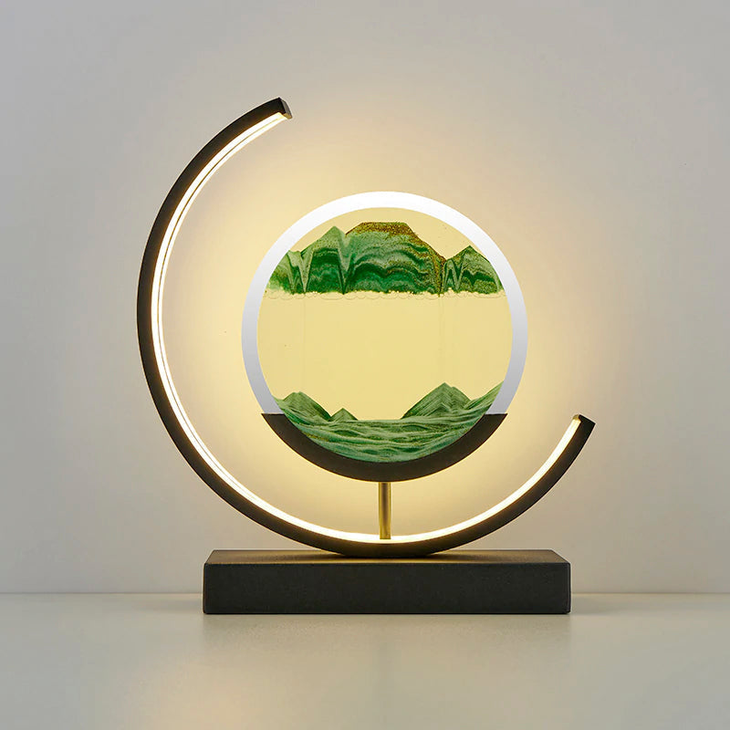 Calming Wave Sand LED Table Lamp
