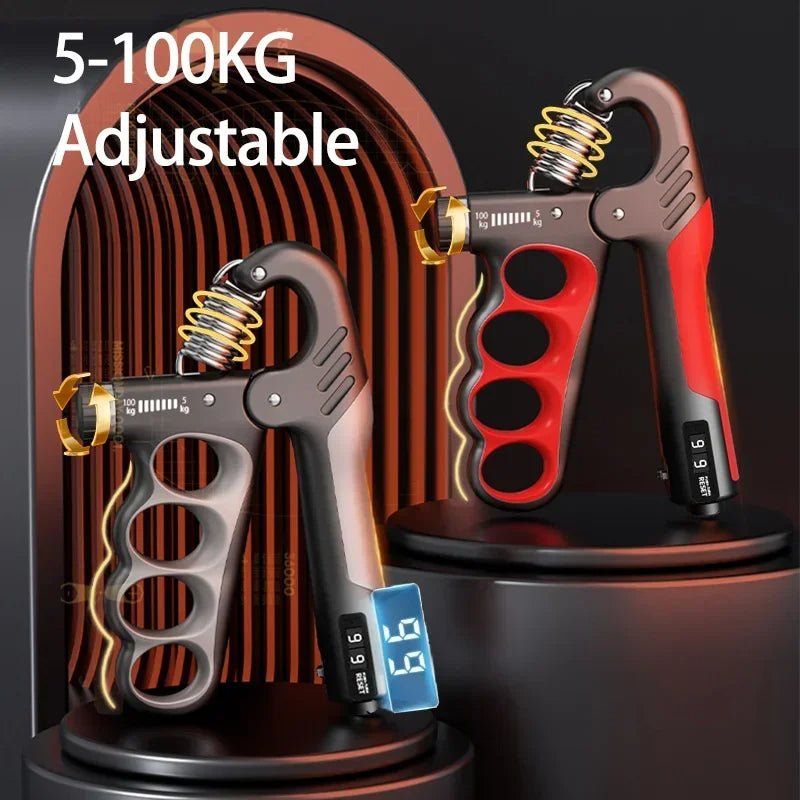 Adjustable Hand Grip Strengthener 5-100kg Gym Trainer