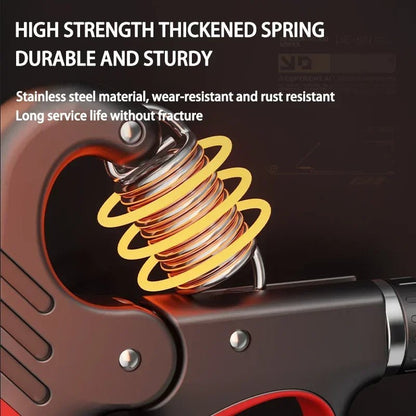 Adjustable Hand Grip Strengthener 5-100kg Gym Trainer