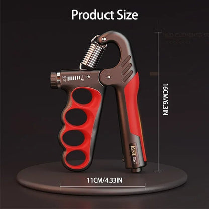 Adjustable Hand Grip Strengthener 5-100kg Gym Trainer