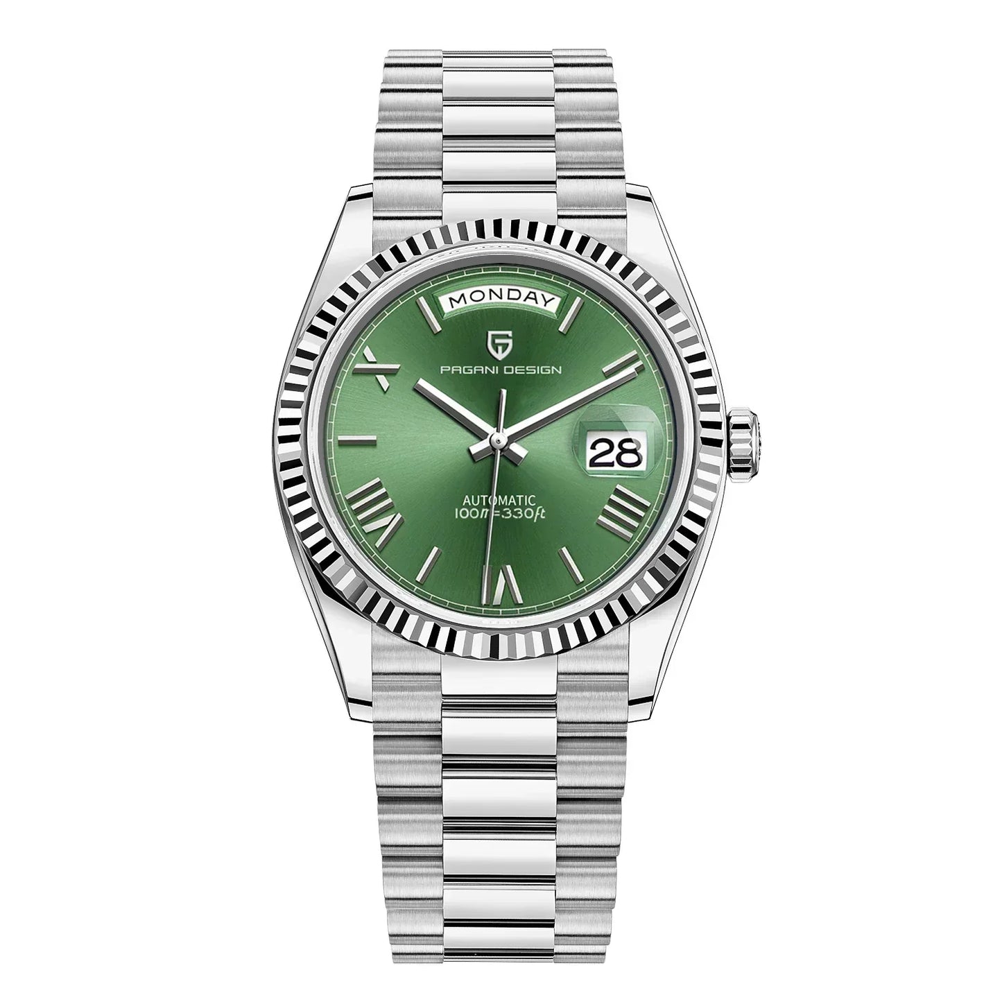 Luxury Auto Stainless Steel Date Watch