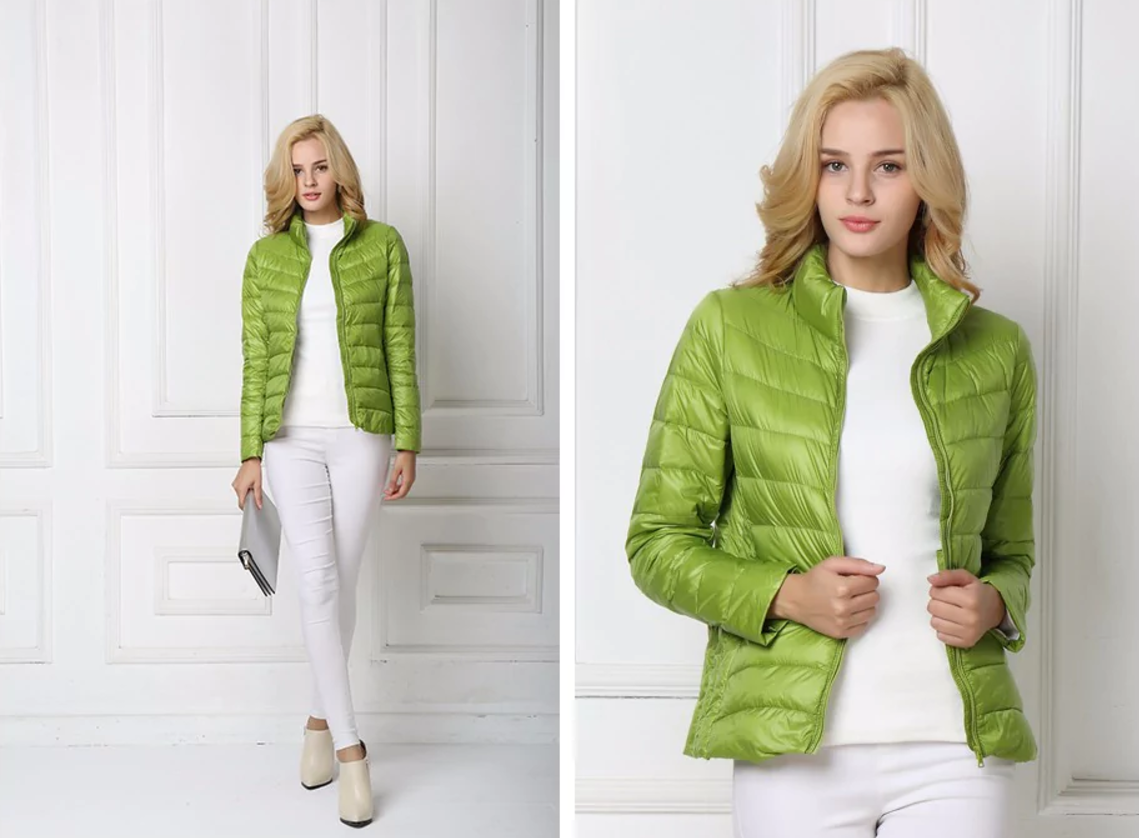 Ultra Light Waterproof Down Filled Coat