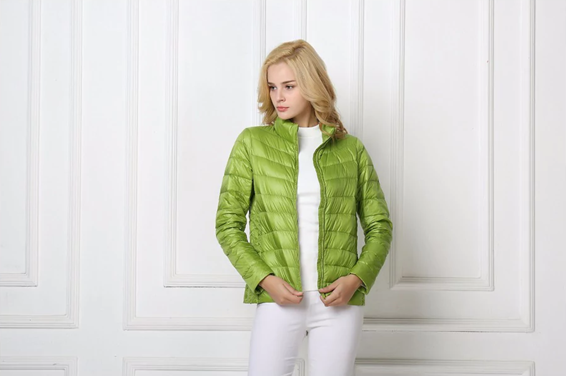 Ultra Light Waterproof Down Filled Coat