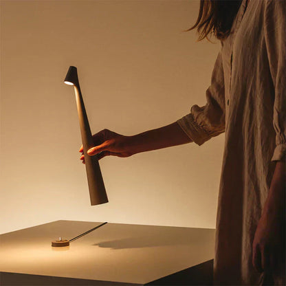 Simple Wireless Desk Lamp For Warm Home Lighting - Lusomart