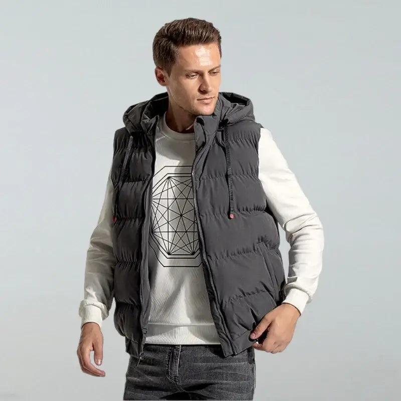 Waterproof Insulated Hiking Vest Jacket - Lusomart