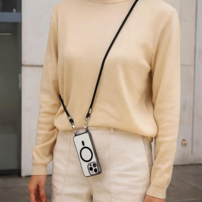 Phone Wallet Case with Crossbody Strap and Lanyard