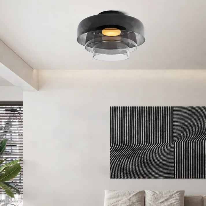 Elegant Glass Pendant Ceiling Lamp
